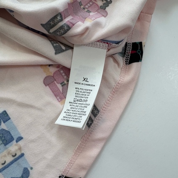 Kate Spade Nutcracker Theme Soft Pajama Top New With Tag Size XL - Picture 4 of 7